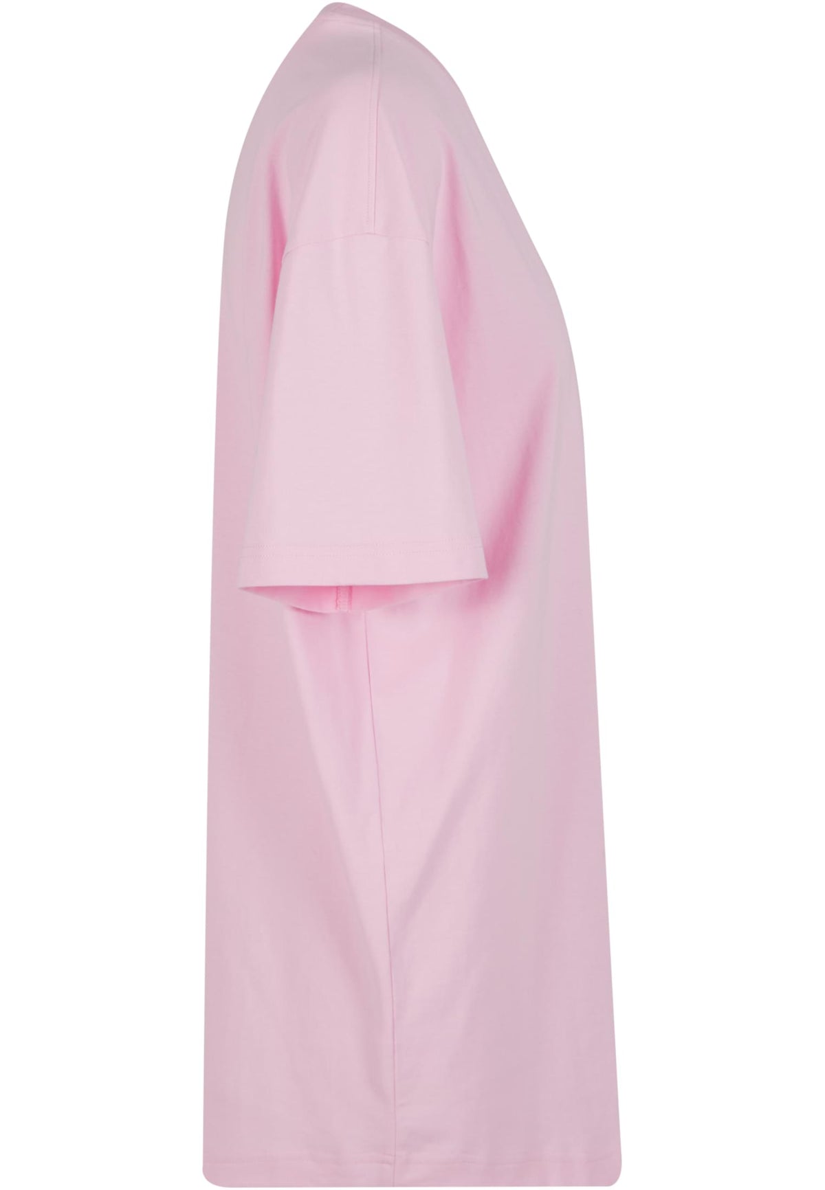 Ladies Oversized Boyfriend Tee in Soft Pink, Detailansicht