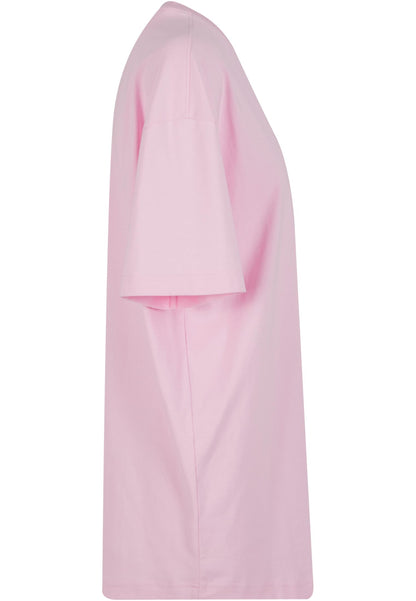 Ladies Oversized Boyfriend Tee in Soft Pink, Detailansicht