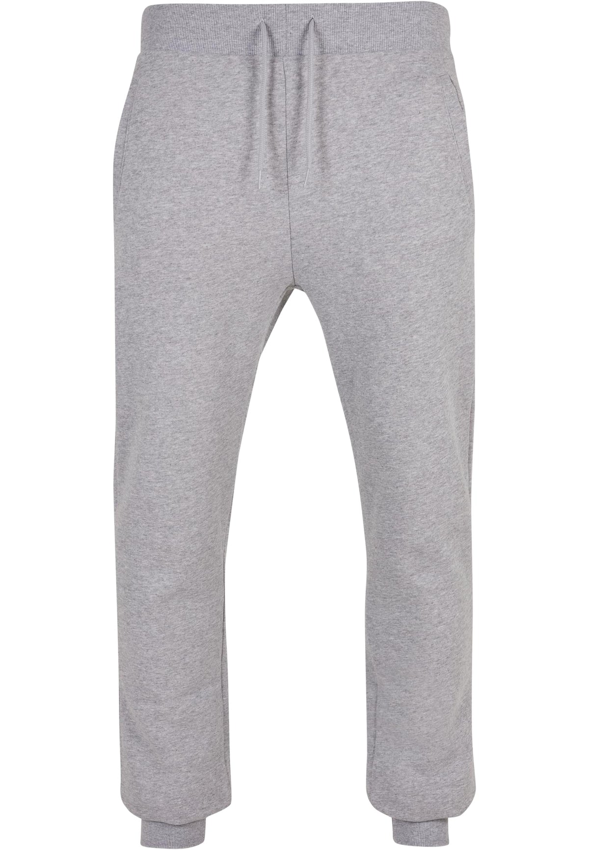 Essentials Basic Sweatpants in Heather Grey, Vorderansicht