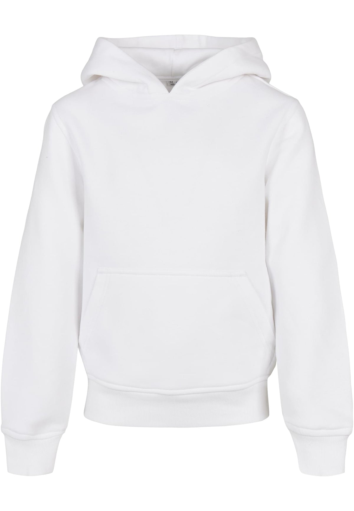 Essentials Basic Kids Hoody in White, Vorderansicht