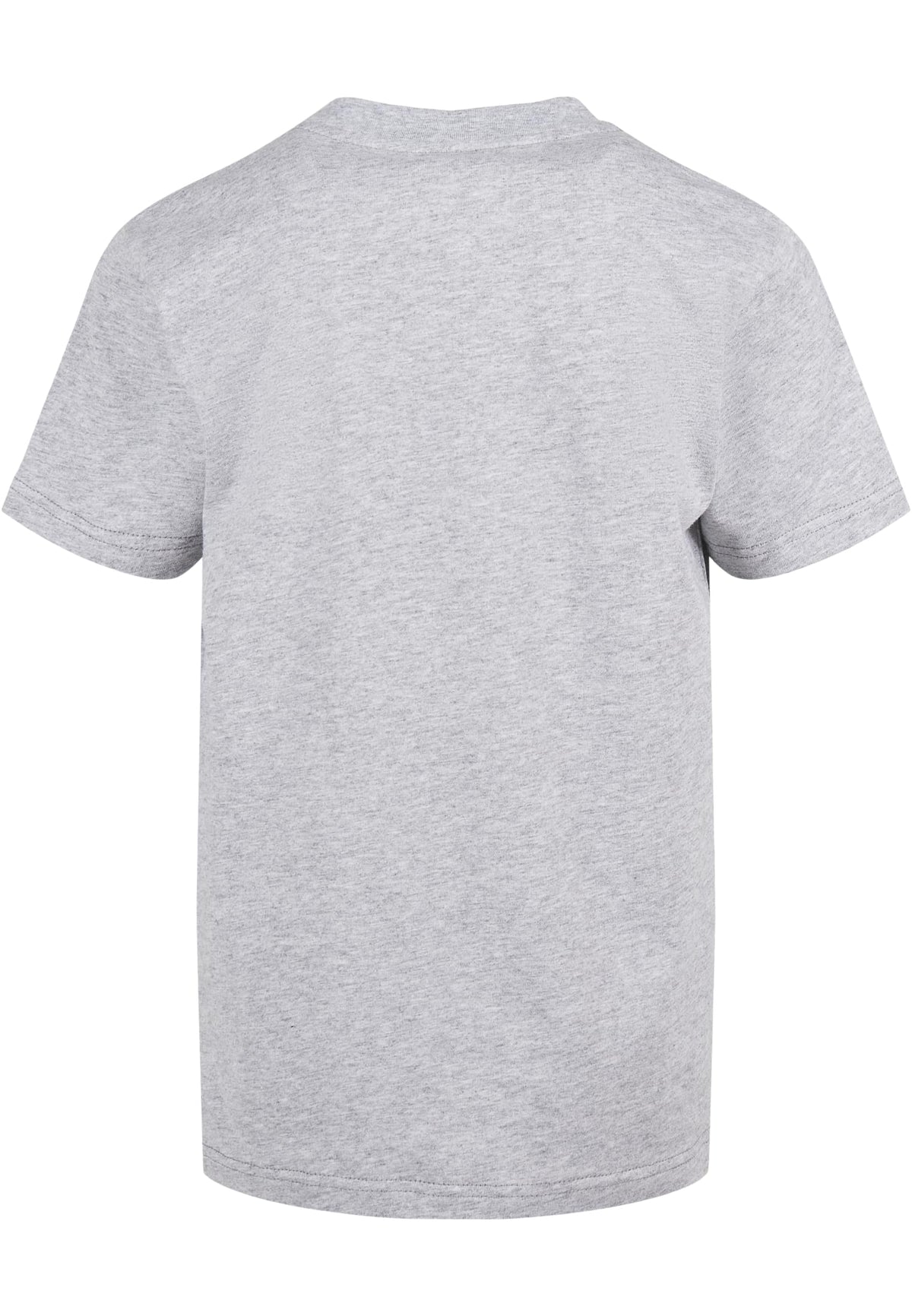Essentials Kids Basic Tee in Heather Grey, Rückansicht