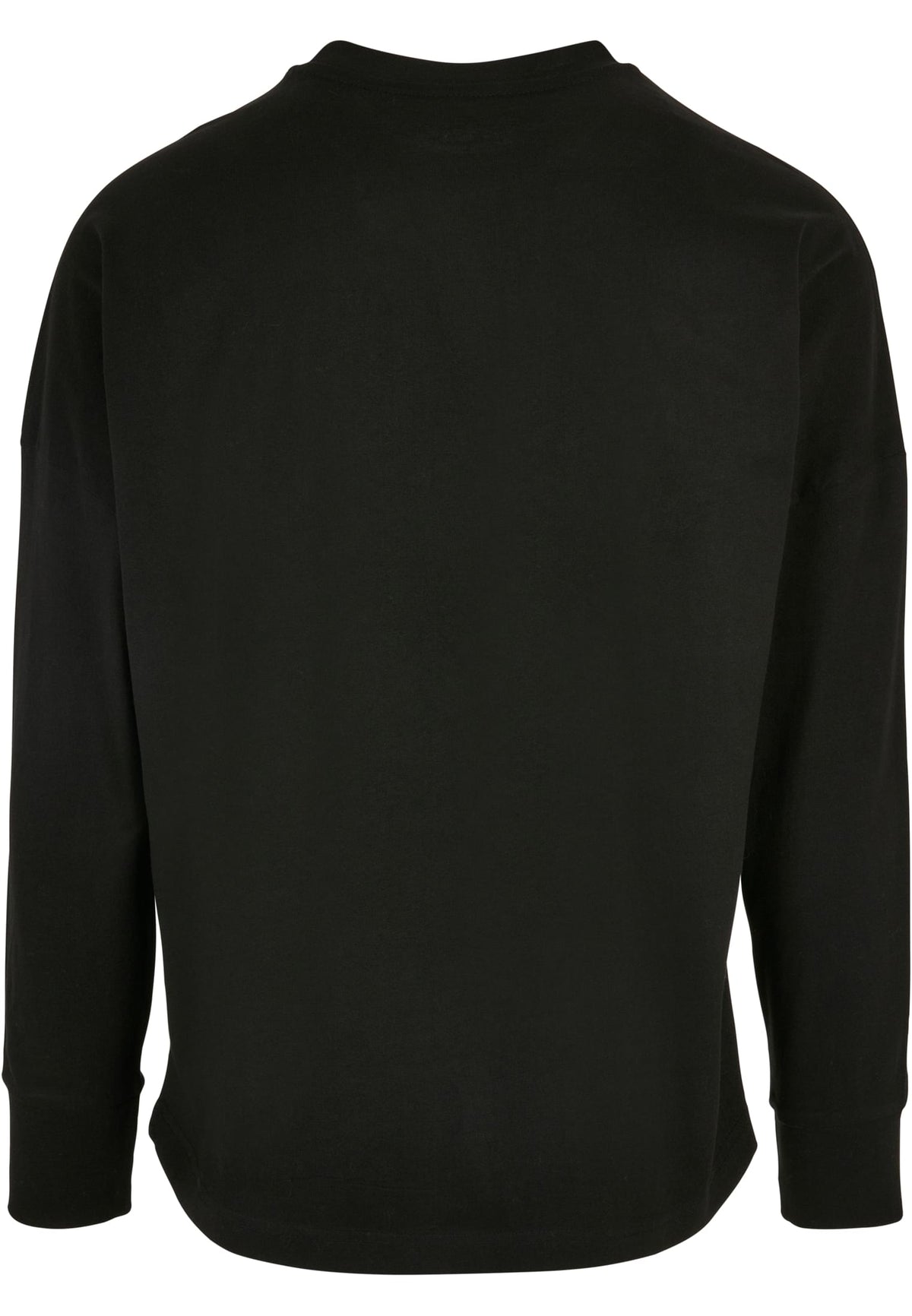 Oversized Cut On Sleeve Longsleeve in Schwarz, Rückansicht