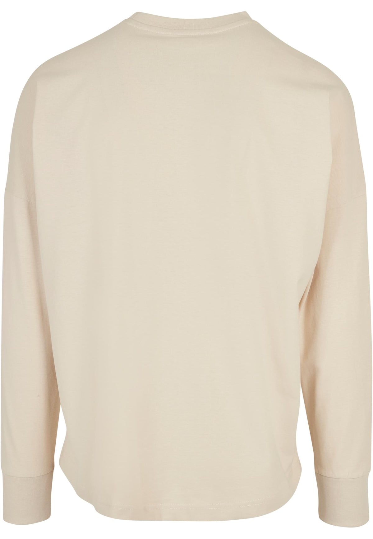 Oversized Cut On Sleeve Longsleeve in Sand, Rückansicht