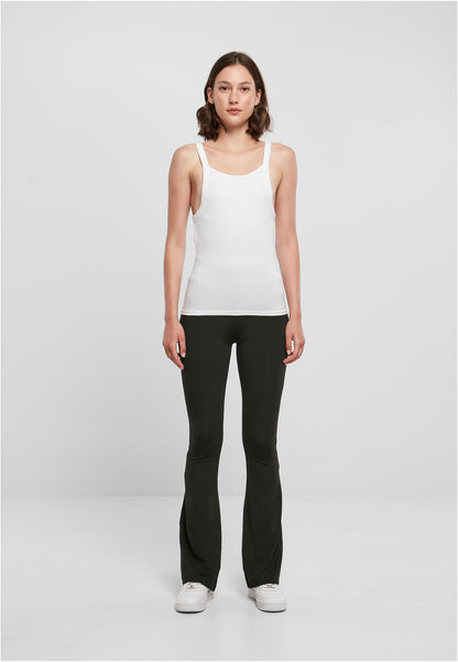 Ladies Everyday Top in White, getragen