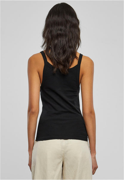 Ladies Everyday Top in Schwarz, getragen