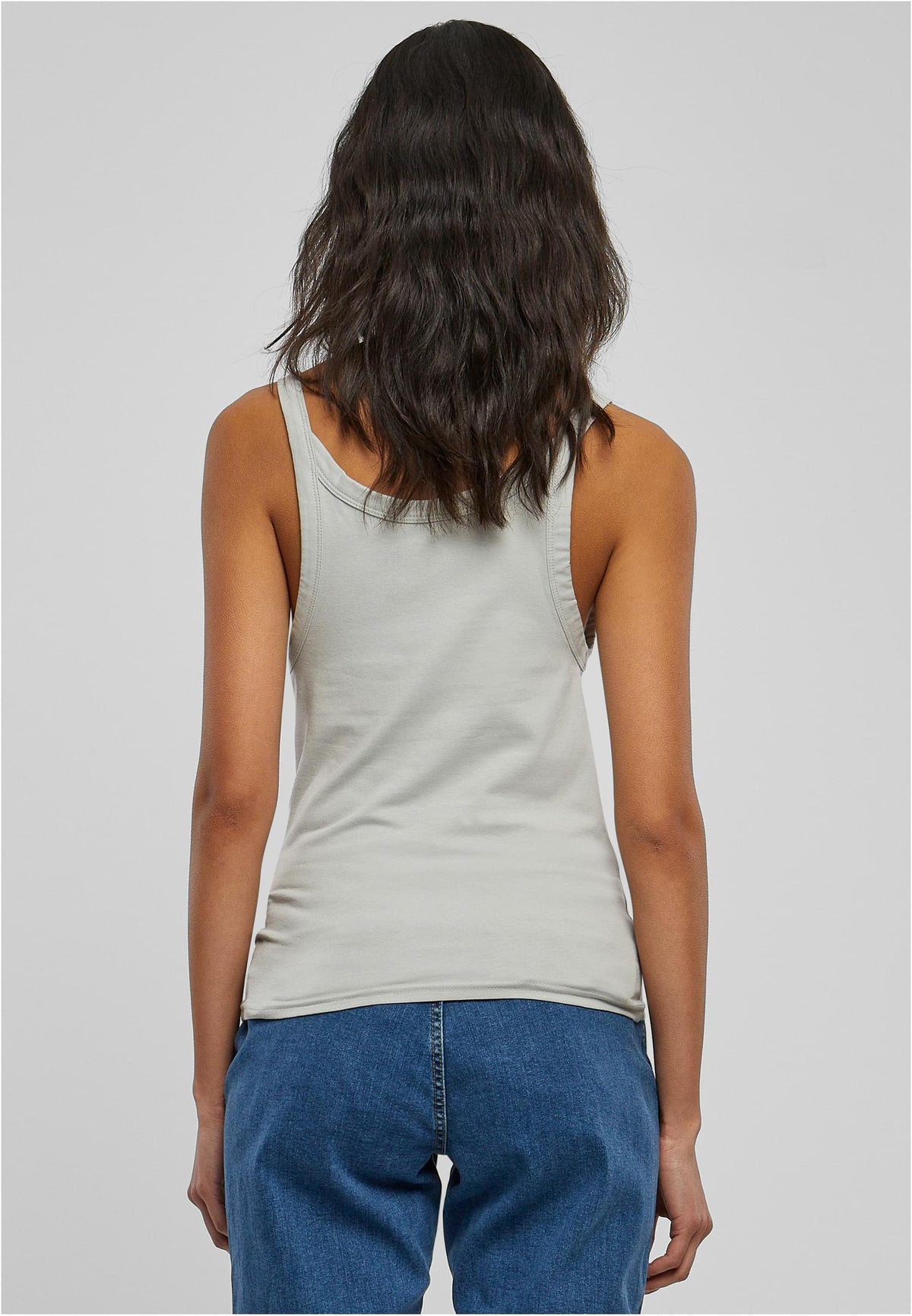 Ladies Everyday Top in Light Asphalt, getragen