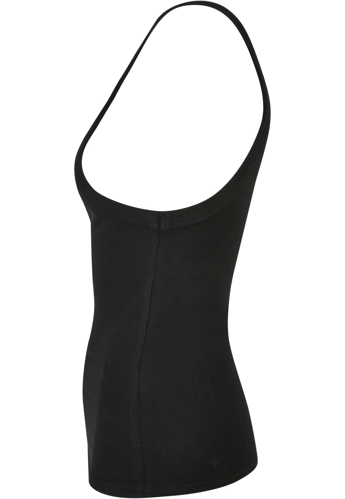 Ladies Everyday Top in Schwarz, Detailansicht