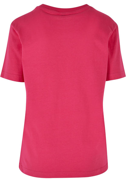 Ladies Everyday Tee in Hibiskus Pink, Rückansicht