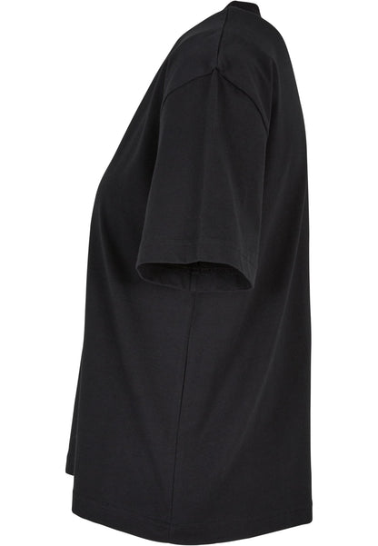 Ladies Everyday Tee in Schwarz, Detailansicht