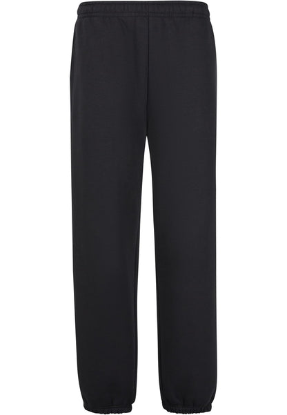 Fluffy Sweatpants in Schwarz, Vorderansicht