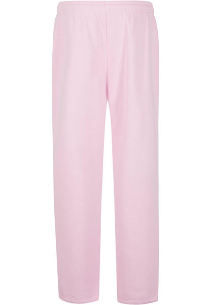 Fluffy Sweatpants in Soft Pink, Rückansicht
