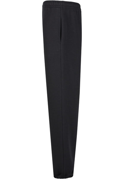 Fluffy Sweatpants in Schwarz, Detailansicht