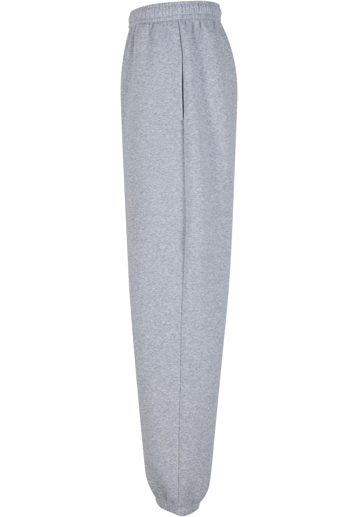 Fluffy Sweatpants in Heather Grey, Detailansicht