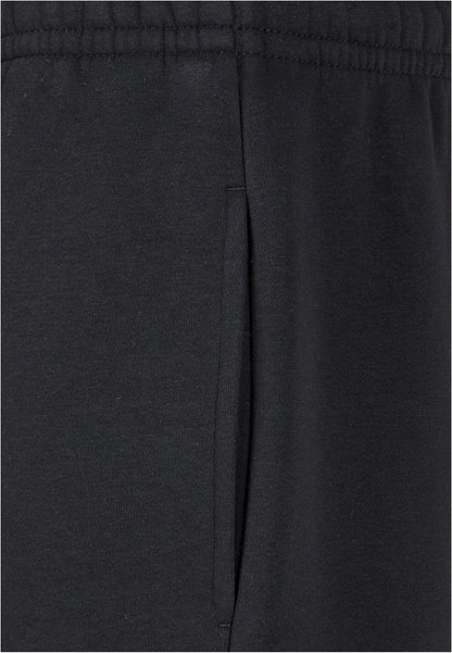 Fluffy Sweatpants in Schwarz, Detailansicht