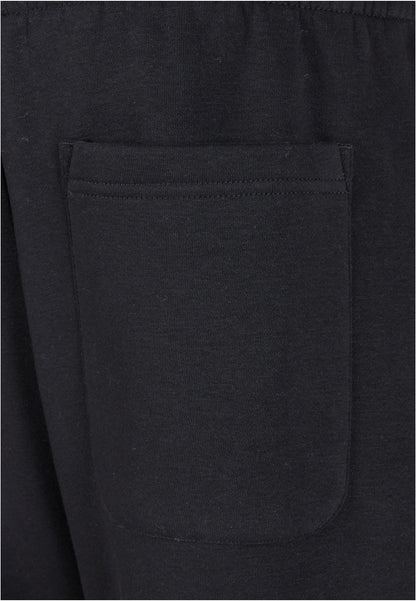 Fluffy Sweatpants in Schwarz, Detailansicht