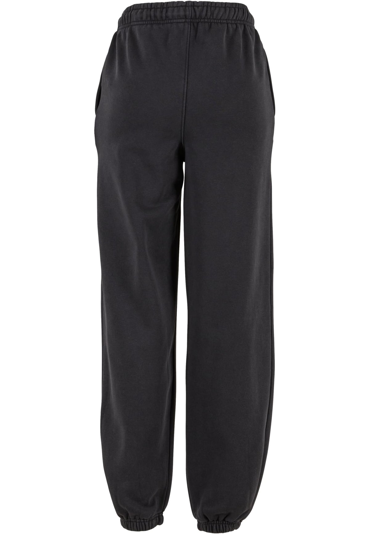 Ladies Vintage Heavy Sweatpants in Schwarz, Rückansicht