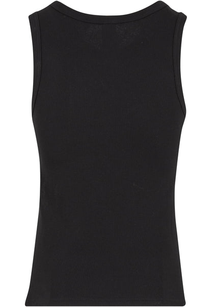 Mens Tanktop in Schwarz, Rückansicht