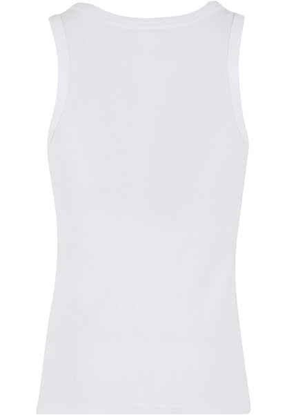 Mens Tanktop in White, Rückansicht