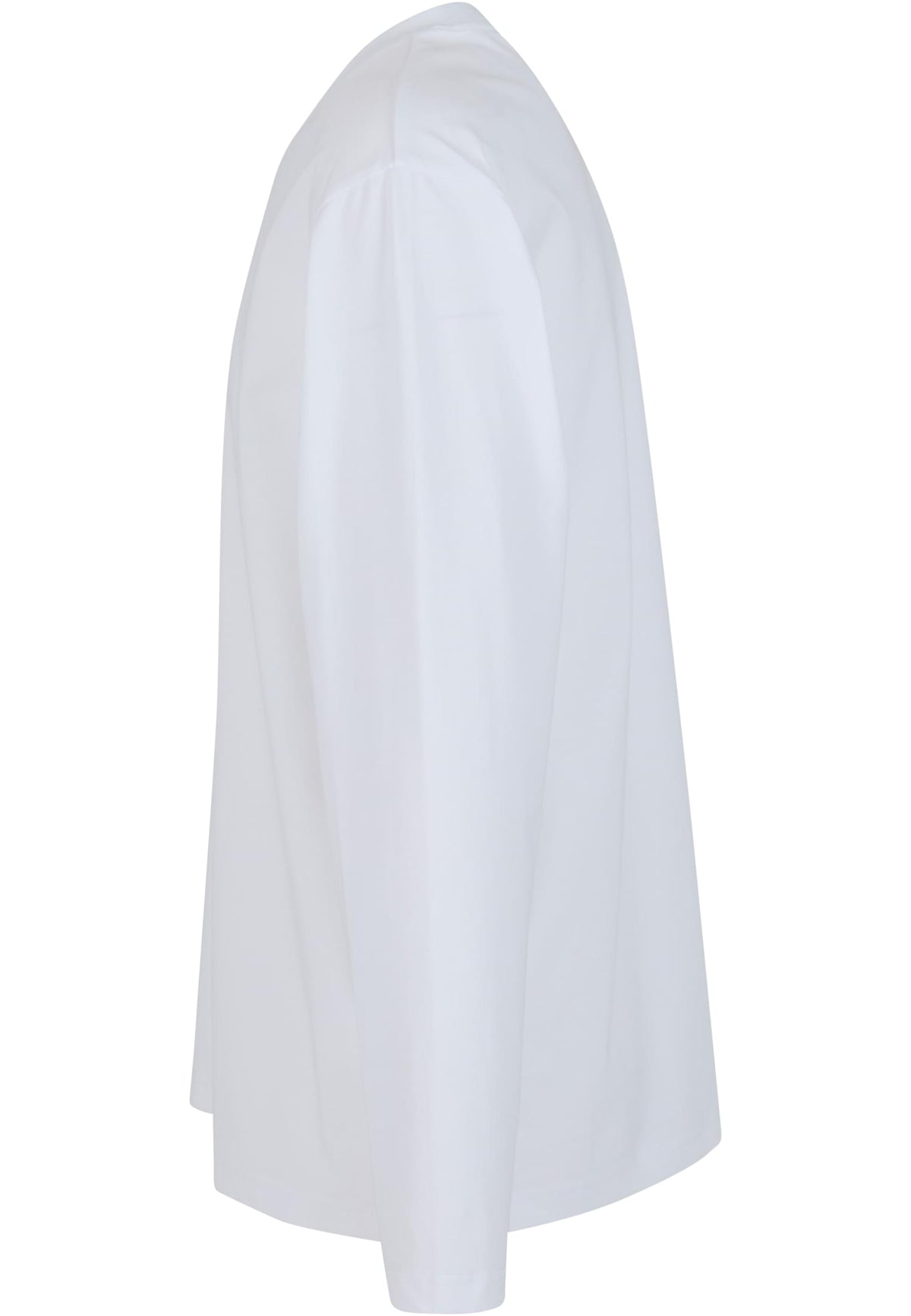 Sorona Loose Longsleeve in White, Detailansicht