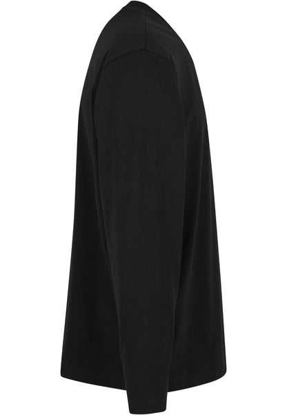 Sorona Loose Longsleeve in Schwarz, Detailansicht