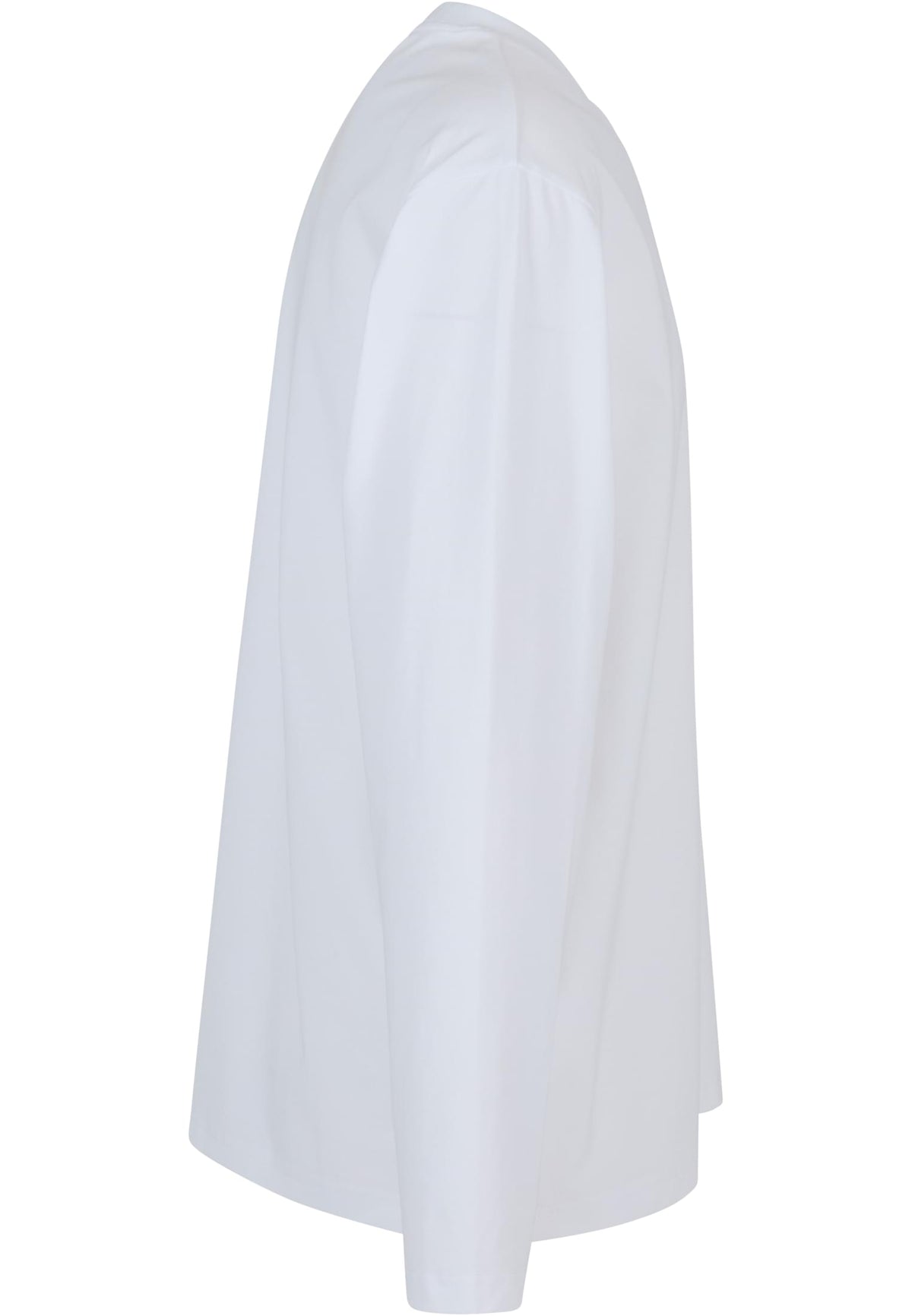 Sorona Loose Longsleeve in White, Detailansicht