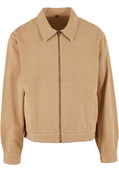 Basic Workwear Jacket in Union Beige, Vorderansicht