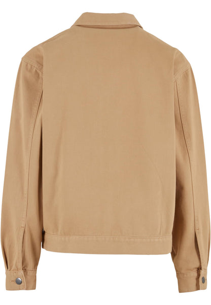 Basic Workwear Jacket in Union Beige, Rückansicht